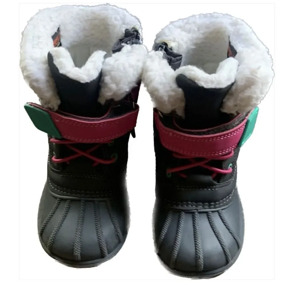 Cat & Jack Thermolite ecomade Target size 7 winter boots preloved ❤️